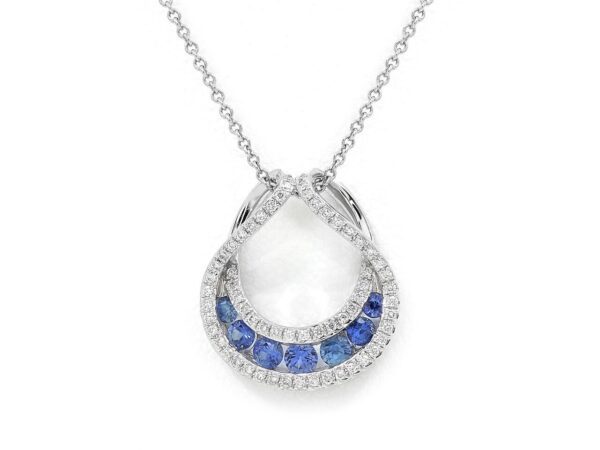 Blue Ice Ladies Necklace