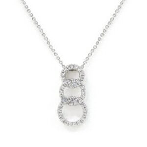 Diamond Rings Ladies Necklace