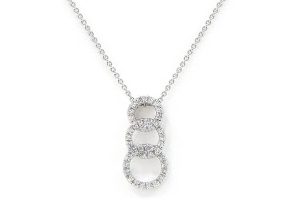 Diamond Rings Ladies Necklace