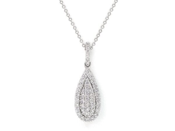 Dazzling Teardrop Ladies Necklace