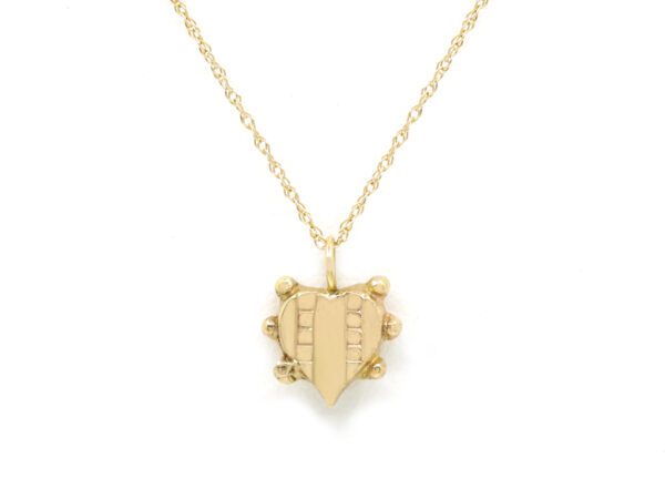 Antique Heart Charm Ladies Necklace