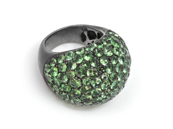 Bold Green Ladies Ring