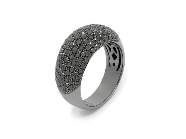 Black Diamond Ladies Ring