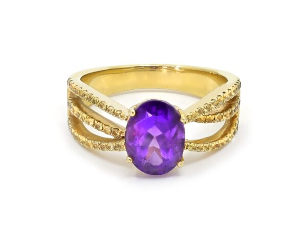 Royal Ladies Ring - Amethyst