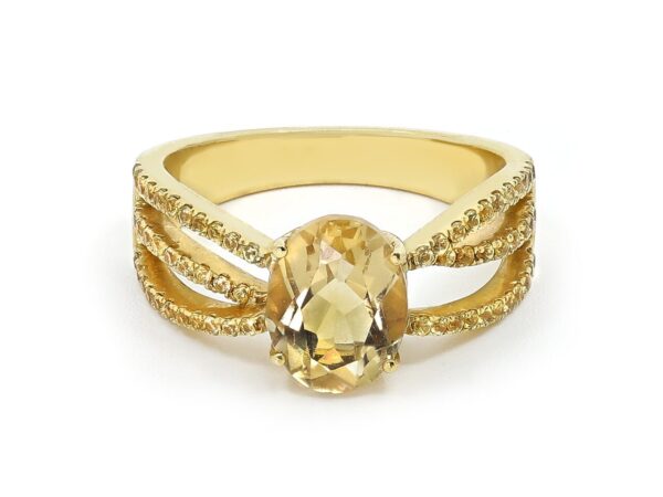 Royal Ladies Ring - Citrine