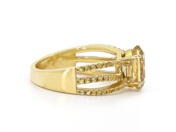 Royal Ladies Ring - Citrine - Image 2