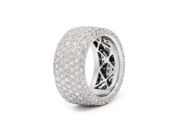 Marilyn Diamond Eternity Band Ladies Ring - Image 2