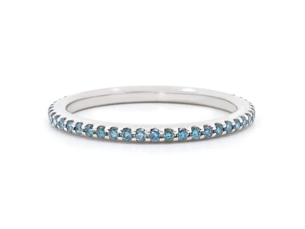 Ladies Eternity Band - Blue