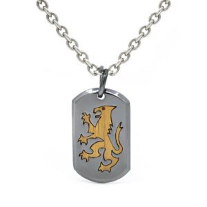 Wooden Lion Mens Tag