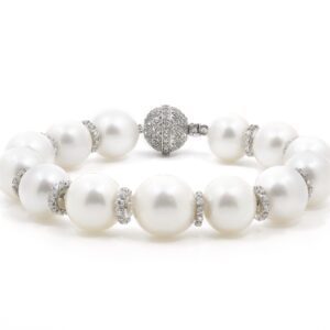 Pearl & Diamond Ladies Bracelet