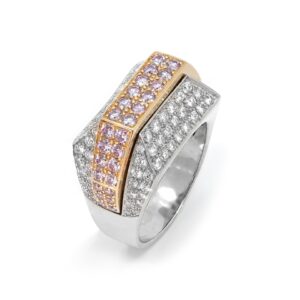 Three Levels Ladies Ring