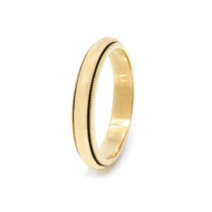 Yellow Gold Mens Band