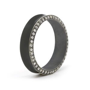 Black Rhodium Mens Band