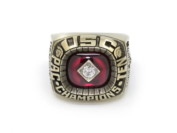 USC Rose Bowl 1985 PAC-10 Champions Yellow Mens Ring