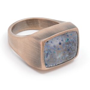 Square ___ Mens Statement Ring