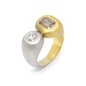Two-Tone Mens Ring