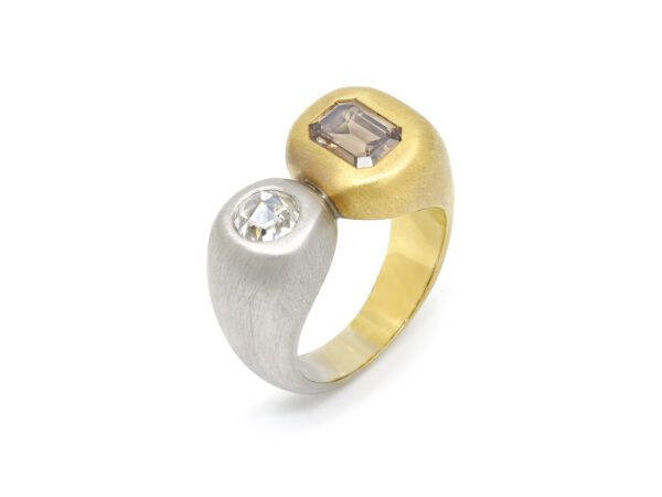 Two-Tone Mens Ring