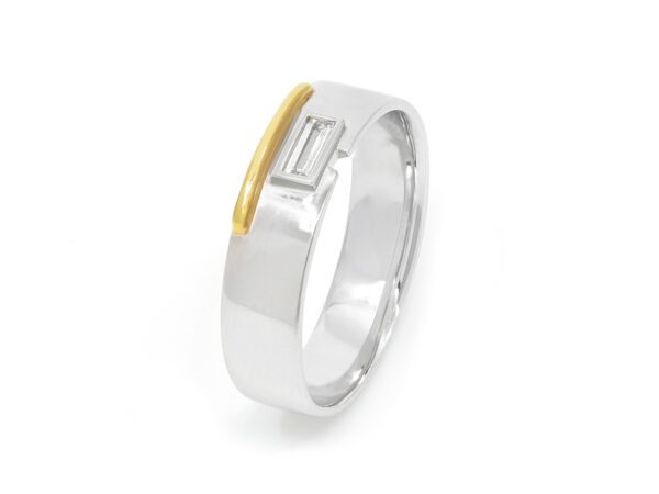 Diamond Bar Accent Mens Band